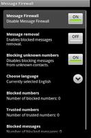 Message Firewall FREE penulis hantaran