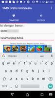 SMS Gratis Indonesia capture d'écran 1