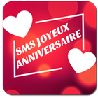 Top Sms Happy Birthday French icône