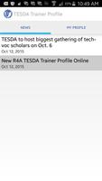 TESDA R4A Trainers Profile screenshot 1