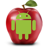 Androids eat apples icône