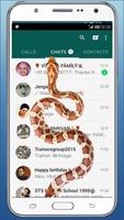 Snake in phone screen capture d'écran 1