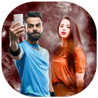 Selfie with Virat Kohli, Cricketer icon
