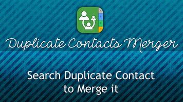 Duplicate Contacts Remover & Merger Affiche