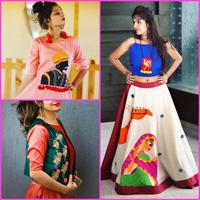 100+ Fancy Kurtis Designs : Chaniya Choli Designs poster