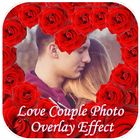 Love Couple Photo Overlay icono