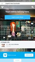 SnapHD:Video Downloader - For Vimeo (Unreleased) پوسٹر