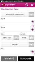 SNCF DIRECT captura de pantalla 1