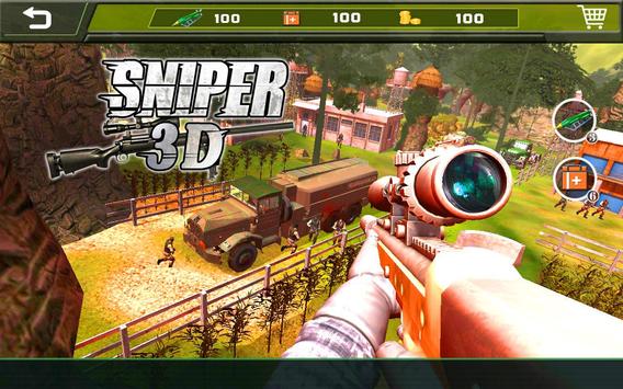 Sniper 3d 1.2 APK + Mod (Unlimited money) for Android