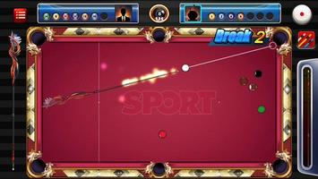 Snooker - 8 ball - Billiard capture d'écran 2