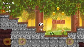 Snopy Run Adventure ảnh chụp màn hình 1