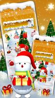 3d cute snowman theme 스크린샷 2