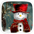 Snowman White Theme icône