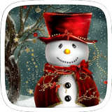 Snowman White Theme আইকন