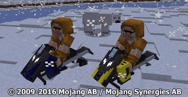 Add-on Snowmobile for MCPE 海报
