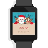 Christmas Watch Face captura de pantalla 3