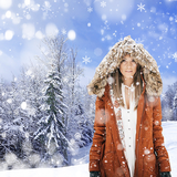 Snowfall Photo Frames أيقونة