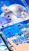 Tema de Snow Christmas Keyboard captura de pantalla 1