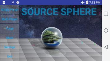 Source Sphere Affiche