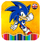 Coloring Book For Sonic icône