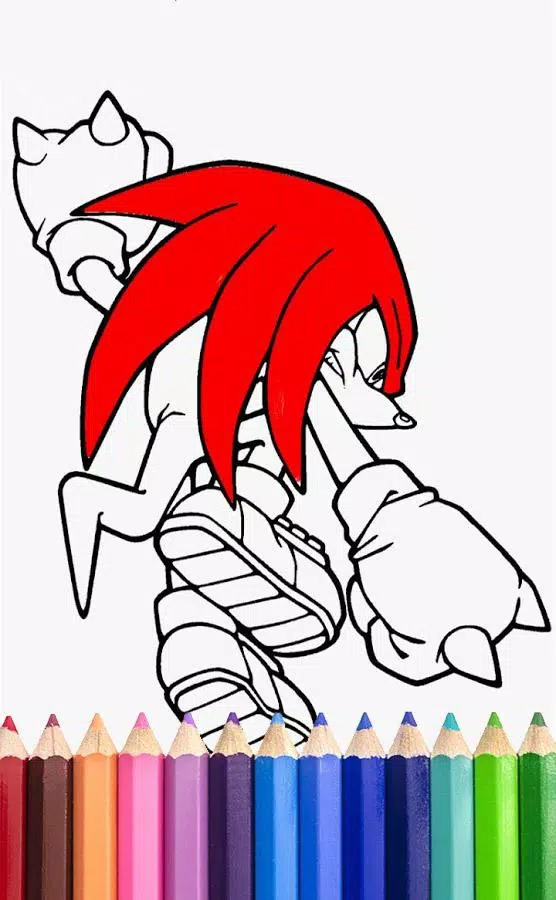 Download do APK de Livro para colorir Sonic para Android