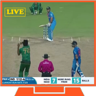 Cricket TV | IND VS S.Africa Live | info ícone