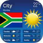 South Africa Weather أيقونة