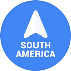 Navigation South America icône