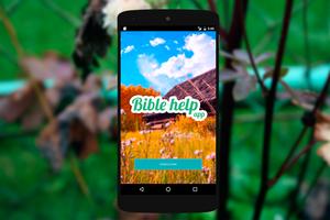 Bible Help App - Motivational Verses. পোস্টার