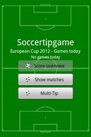 Soccer Tip Game اسکرین شاٹ 1