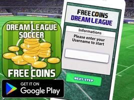 Free Coins For Dream League Soccer - PRANK ภาพหน้าจอ 2