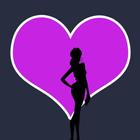 Naughty Meet - Discreet Hookup Dating App ไอคอน