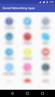 Social Networking Apps الملصق