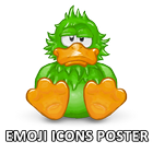 Emoji Icons Poster biểu tượng