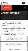 Socle de chiens de races - Boutique en ligne capture d'écran 2