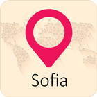 Sofia, Bulgaria - Free Travel Guide App-icoon