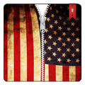 USA Flag Zipper Lock Screen