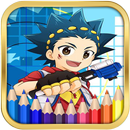 APK How To Color Beyblade Burst - Coloring Book