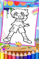 How To Color Beyblade Burst - Coloring Book 스크린샷 1