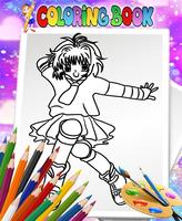 How To Color CardCaptor Sakura – Coloring Book الملصق