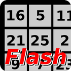 Flash 1 to 25 simgesi