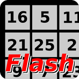 Flash 1 to 25 icon