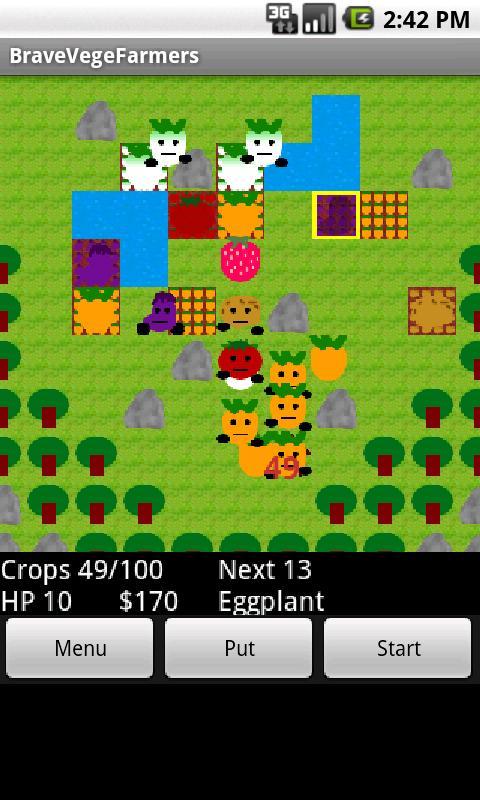 Android 用の 野菜畑物語 防衛系農場ゲーム Apk をダウンロード