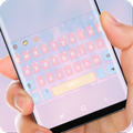 Soft Pink Keyboard Sweet Candy Girl