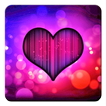 ”Neon Heart Live Wallpaper