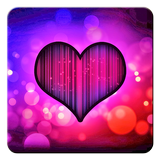 Neon Heart Live Wallpaper icon