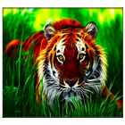 tigre live wallpaper icône