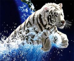 tigre live wallpaper capture d'écran 2