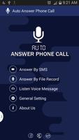 Auto Answer Phone Call Pro 포스터
