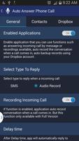 Auto Answer Phone Call Pro screenshot 1